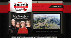 Desktop Screenshot of conniewiserealestate.com